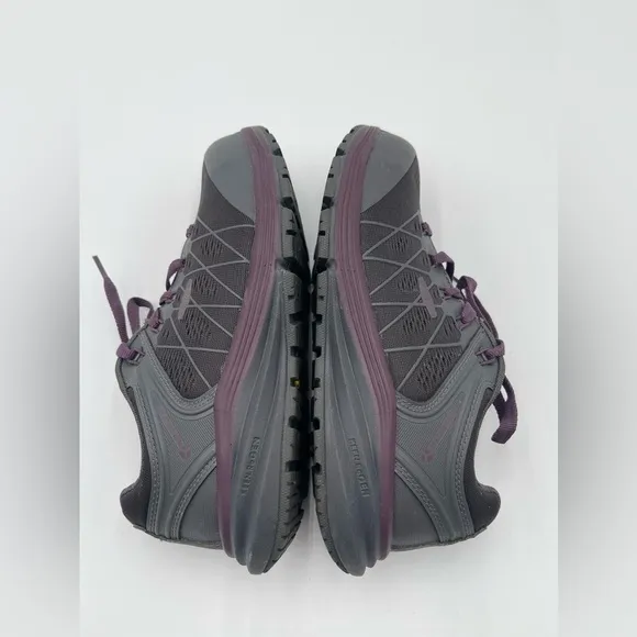 KEEN Utility Vista Energy Womens Size 7.5 Shoes Black Carbon Toe Work Sneakers