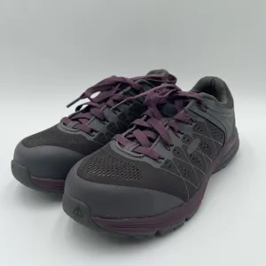 KEEN Utility Vista Energy Womens Size 7.5 Shoes Black Carbon Toe Work Sneakers