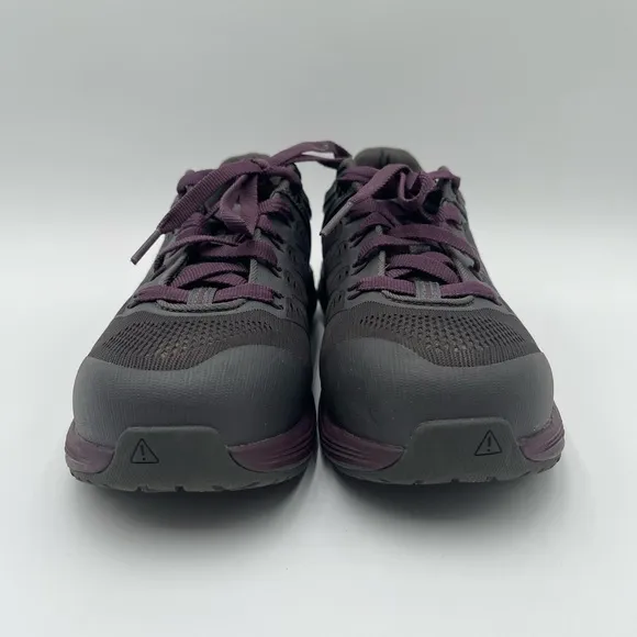 KEEN Utility Vista Energy Womens Size 7.5 Shoes Black Carbon Toe Work Sneakers