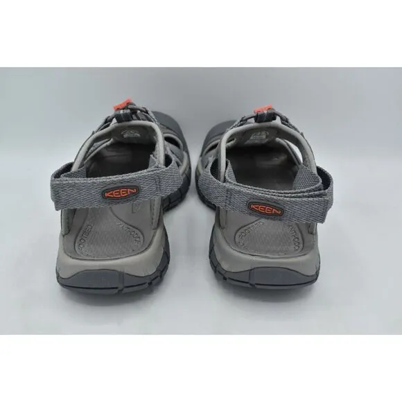 Keen Womens Size 10.5 Ravine H2 Steel Grey Coral Sport Sandals Shoes