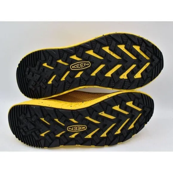 Keen Womens Size 9.5 WK400 Yellow Black Walking Shoes Sneakers