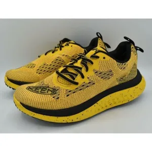 Keen Womens Size 9.5 WK400 Yellow Black Walking Shoes Sneakers