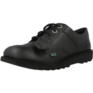 Kickers Kick Lo Vegan Black Kids Shoes