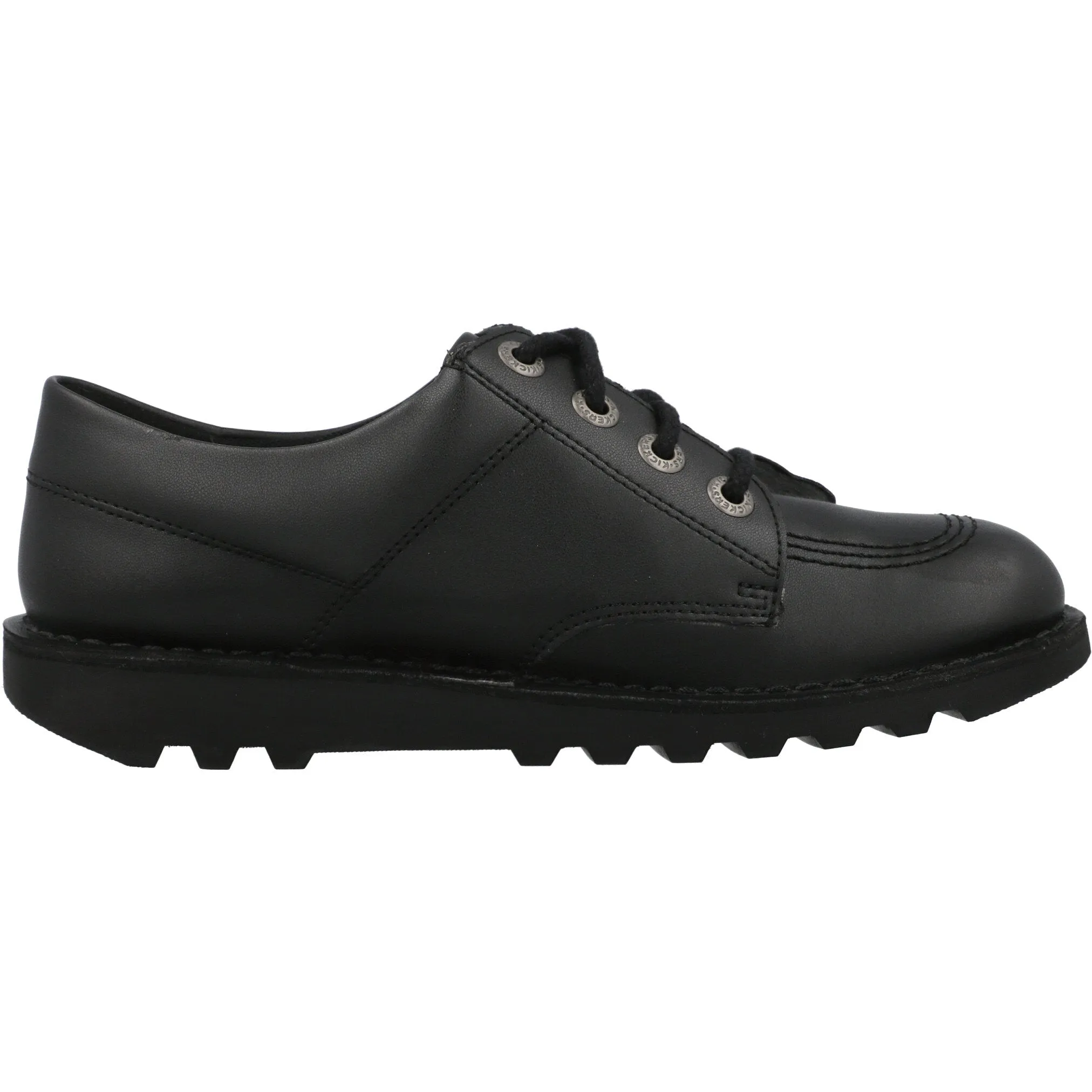 Kickers Kick Lo Vegan Black Kids Shoes
