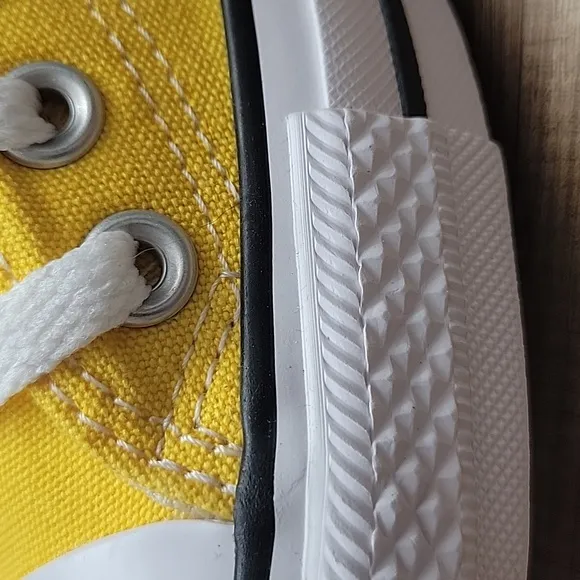 Kids Yellow Converse Sneakers
