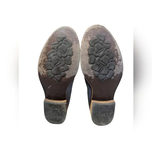 Kork Ease Ryder Ankle Boots Womens 8.5 Grey Suede Bootie Heel Zip Shoes