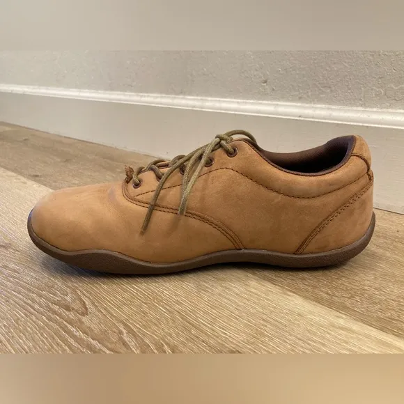 Kuru Leather Lace Up Shoes Brown Orthopedic Comfort Men’s Shoes Size US8.5 EU41
