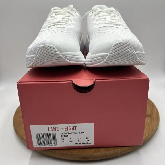 Lane Eight Shoes Women 9 Cloud White AD1 Trainer AD1014 Lightweight‎ Sneaker NIB