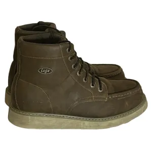 Lugz High Top Safety Steel Toe Boots Sz 10W