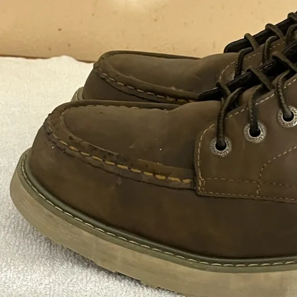 Lugz High Top Safety Steel Toe Boots Sz 10W