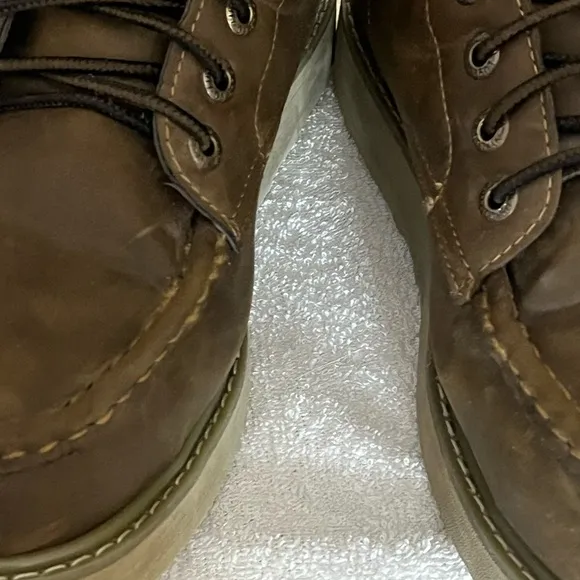 Lugz High Top Safety Steel Toe Boots Sz 10W