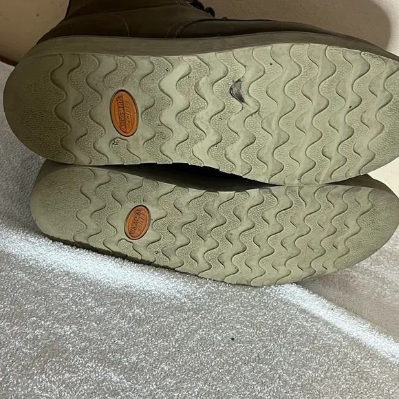 Lugz High Top Safety Steel Toe Boots Sz 10W