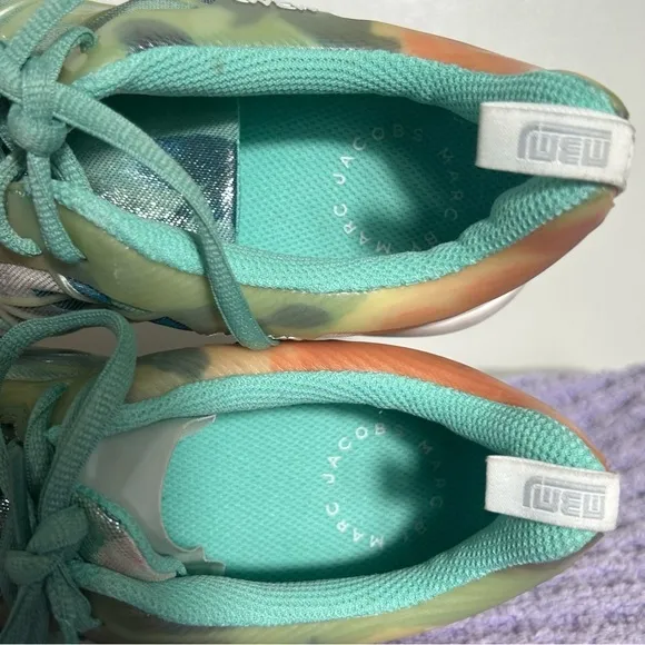 Marc Jacobs M3MJ Sneakers, Sz EU 37, Iridescent Pastel Colors