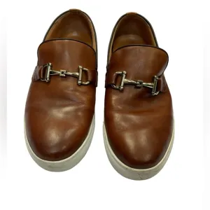 Marc‎ Nolan Men’s Boardwalk Leather Shoes/Sneakers Brown Size 10