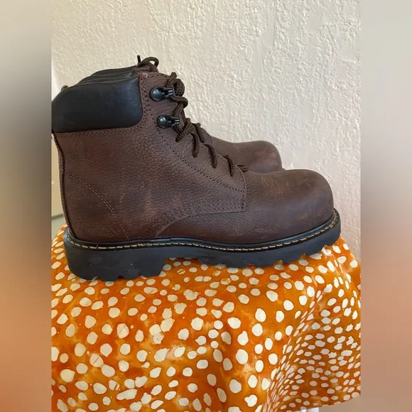 Masterson Boot Company Safety Toe Boots EUC 7.5 D