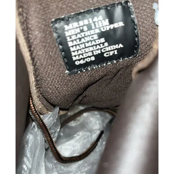 McRae Industrial‎ MR88144 Men’s Brown Leather Steel Toe Safety Boots 11.5M NEW