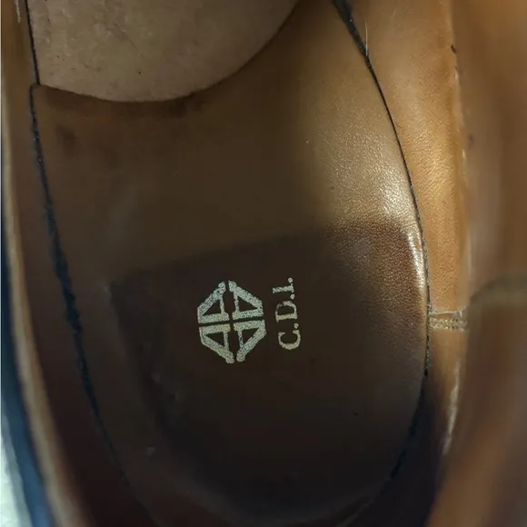 MEN'S ALDEN 13 C PLAIN TOE BLUCHER OXFORD CORDOVAN GRAIN SHOE