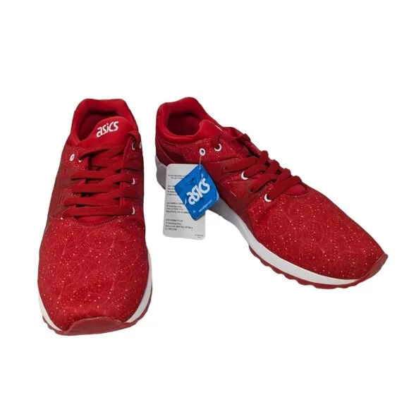Mens Asics Gel Kayano Trainer EVO Red Sneakers Shoes Size 11