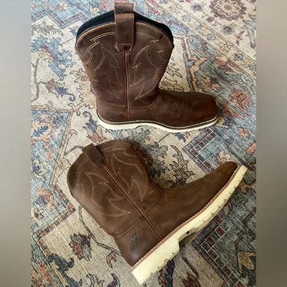 Men’s Irish Setter Kittson Pull-on Safety toe boots, Size 11