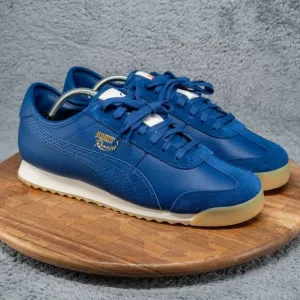 Men's Puma Roma '68 'New Heritage Blazing Blue' Sneakers 389975-01 Size 11.5