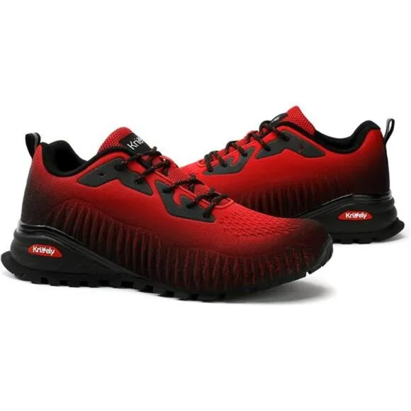 Mens Running Shoes Lightweight Breathable Walking Sneakers Non Slip Trail Gym