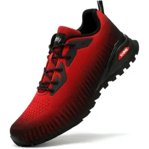 Mens Running Shoes Lightweight Breathable Walking Sneakers Non Slip Trail Gym