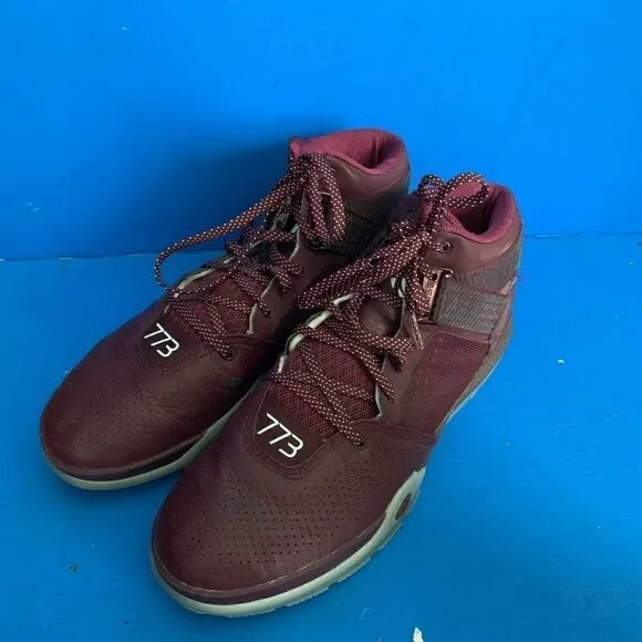 Men's Adidas Bounce 773 Maroon Burgundy Size 11.5 Sneakers Shoes