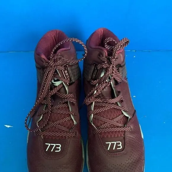Men's Adidas Bounce 773 Maroon Burgundy Size 11.5 Sneakers Shoes