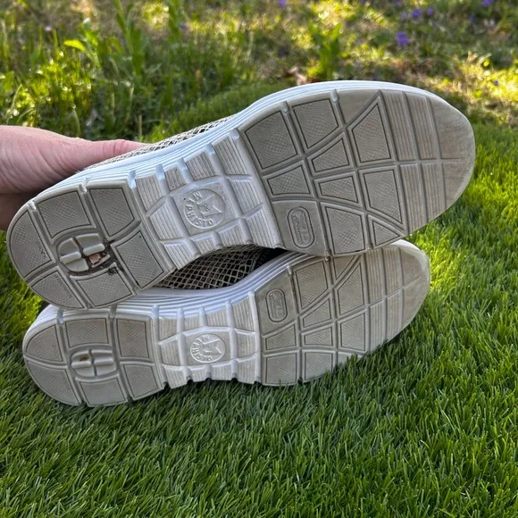 Mephisto Black and White Athletic Shoes