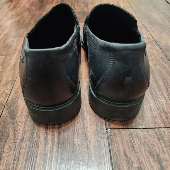Mephisto Kurtis Penny Loafers Men 11.5 Black Leather Slip on Comfort Shoes