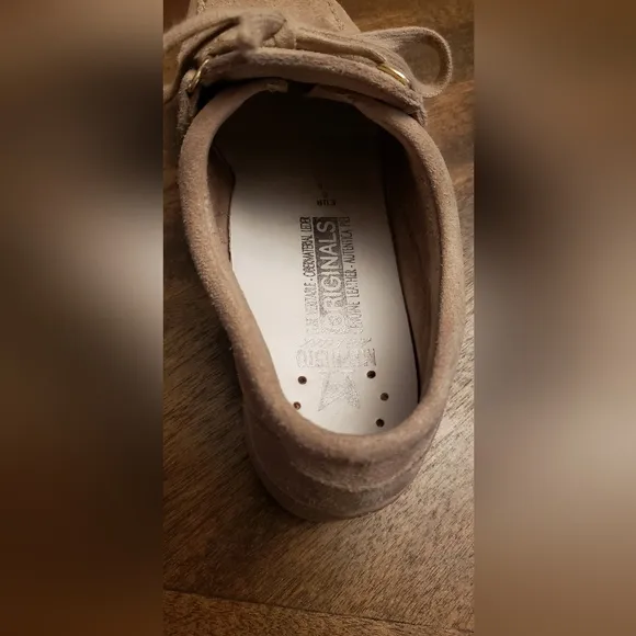Mephisto Lady Originals Suede Walking Shoes - Tan, Women's Size 8.5 US