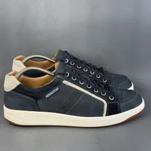 Mephisto Men's Harrison Navy Comfort Lace-Up Sneaker shoes size 10