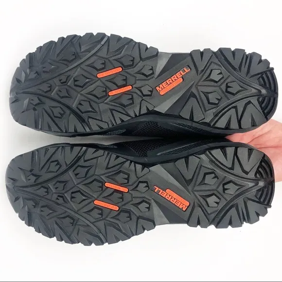 Merrell‎ Fullbench 2 Steel Toe Black Work Shoes 9.5