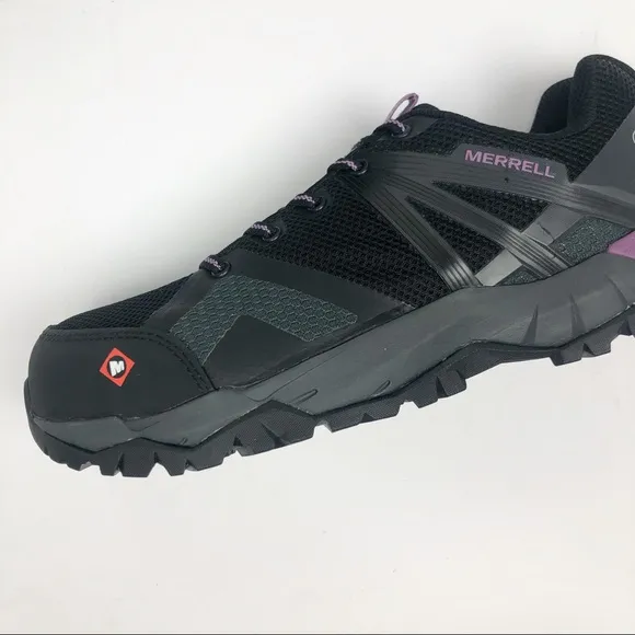 Merrell‎ Fullbench 2 Steel Toe Black Work Shoes 9.5