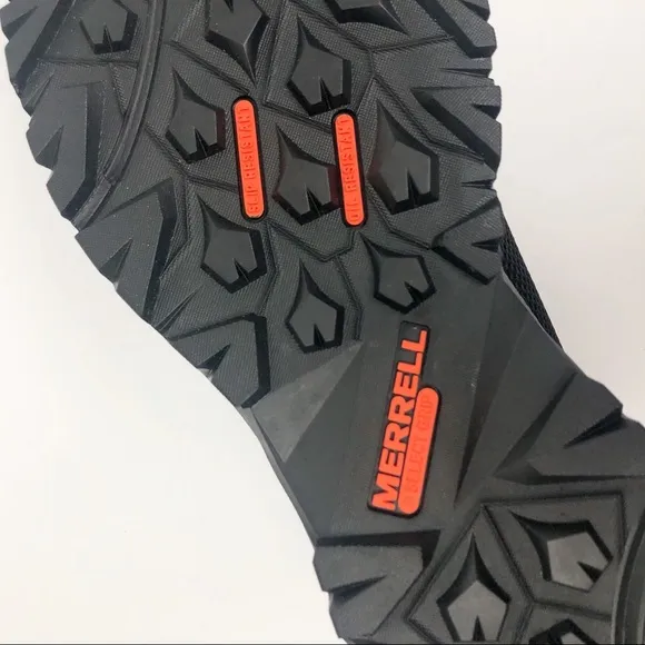 Merrell‎ Fullbench 2 Steel Toe Black Work Shoes 9.5