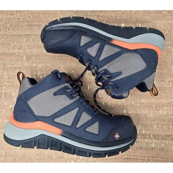 Merrell Mens‎ fullbench Speed Mid CF  Boots Mens 6.5 Womens 8 Carbon Safety Toe