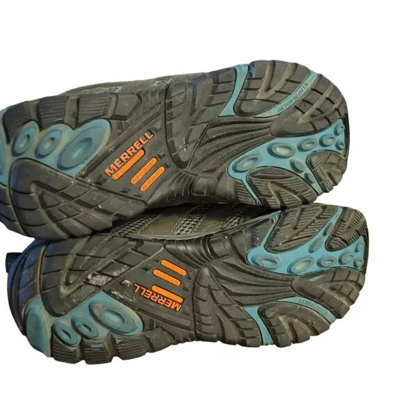 Merrell Safety Shoes Heat Resistant Womens Sz 9 Waterproof Comfort Work