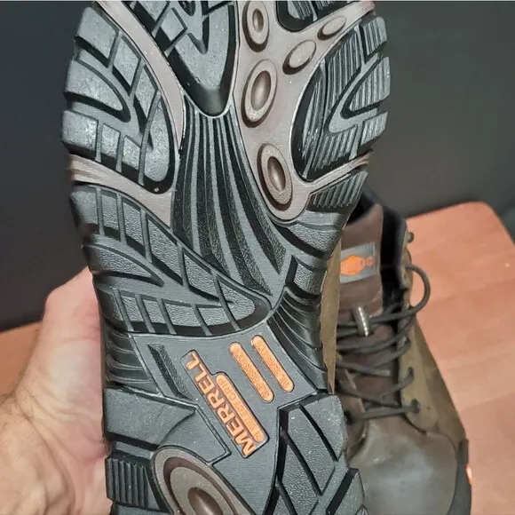 Merrell Work Boots Men's 8W Safety Toe
