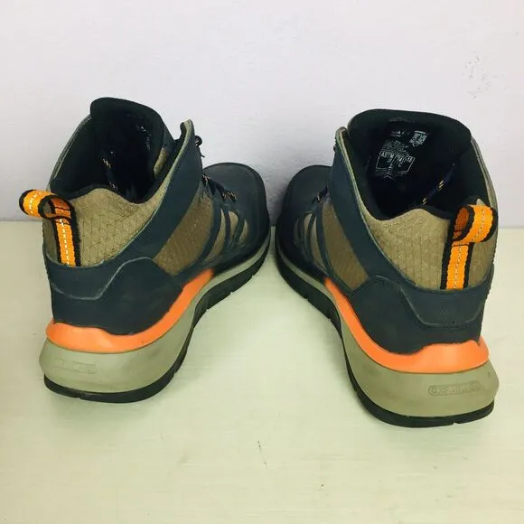 MERRELL Work Fullbench Speed Mid CF Black &amp; Orange J003321 Mens Boots Size 6 M