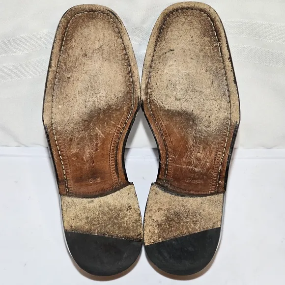 Mezlan Banderas Mens Shoes Size 10.5 M Square Split Toe Oxford Brown Leather