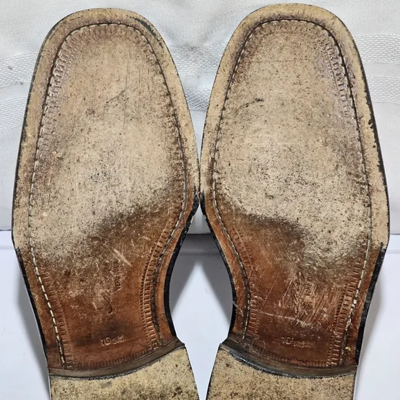 Mezlan Banderas Mens Shoes Size 10.5 M Square Split Toe Oxford Brown Leather
