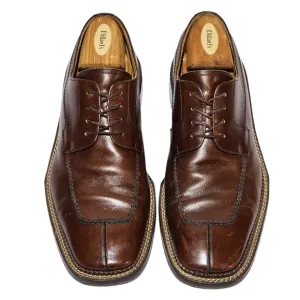 Mezlan Banderas Mens Shoes Size 10.5 M Square Split Toe Oxford Brown Leather