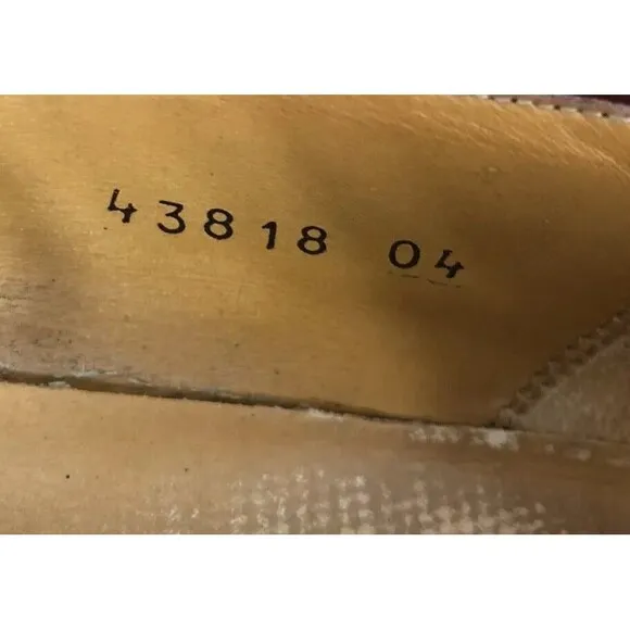 Mezlan Havana Loafer Men 10.5M Brown Leather Cap Toe Tassel Casual Slip-On Shoes