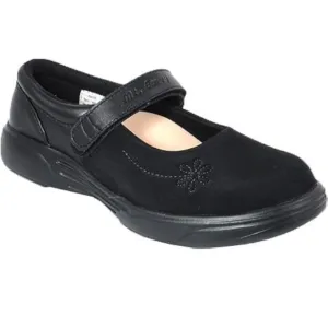 Mt. Emey 9205 - Women's Black Orthopedic Mary Jane by Apis Extra Wide 5E Wide