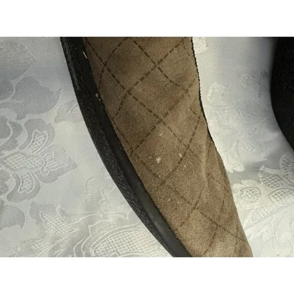 Munro Size 9M‎ Brown Quilted Ballet Flats Comfort Shoes