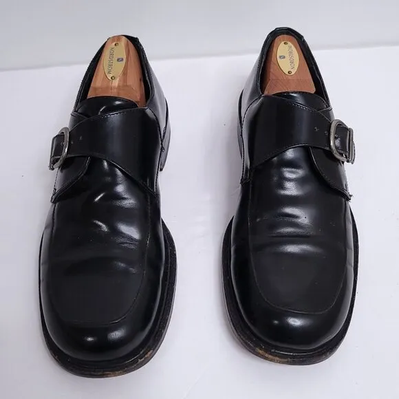 Nettleton Couture Collection Men’s Black Leather Dress Shoes Size 8M