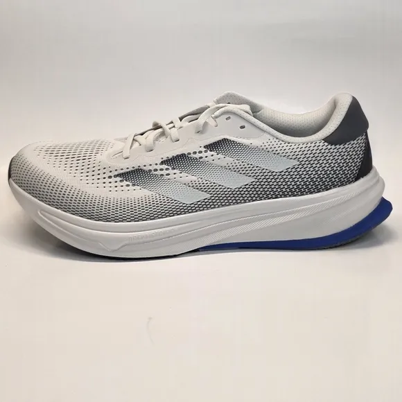 New adidas Supernova Rise Orbit Grey Royal Blue Men's Size 14
