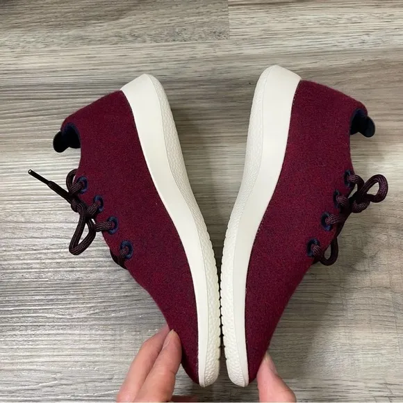 NEW Allbirds Wool Runners Shoes Sneakers Size 8 Olympus Red