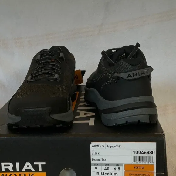 NEW ARIAT Men's Black Work Shoes