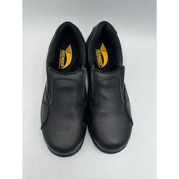 NEW Avenger A7107 Men's Safety Toe Work Shoe Black US Size 14 Medium NIB